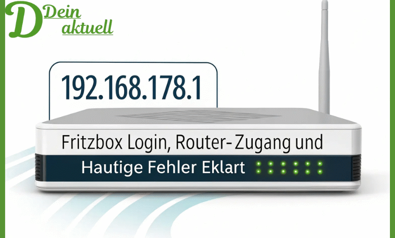 192.168.l78.1 – Fritzbox Login, Router-Zugang und häufige Fehler erklärt