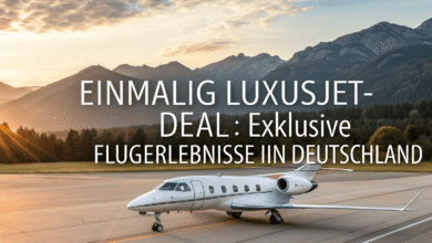 Einmalig Luxusjet-Deal: Exklusive Flugerlebnisse in Deutschland