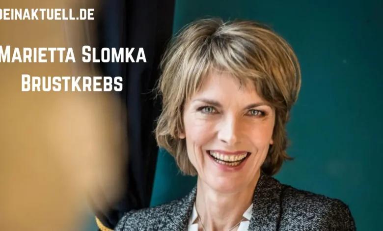 Marietta Slomka Brustkrebs